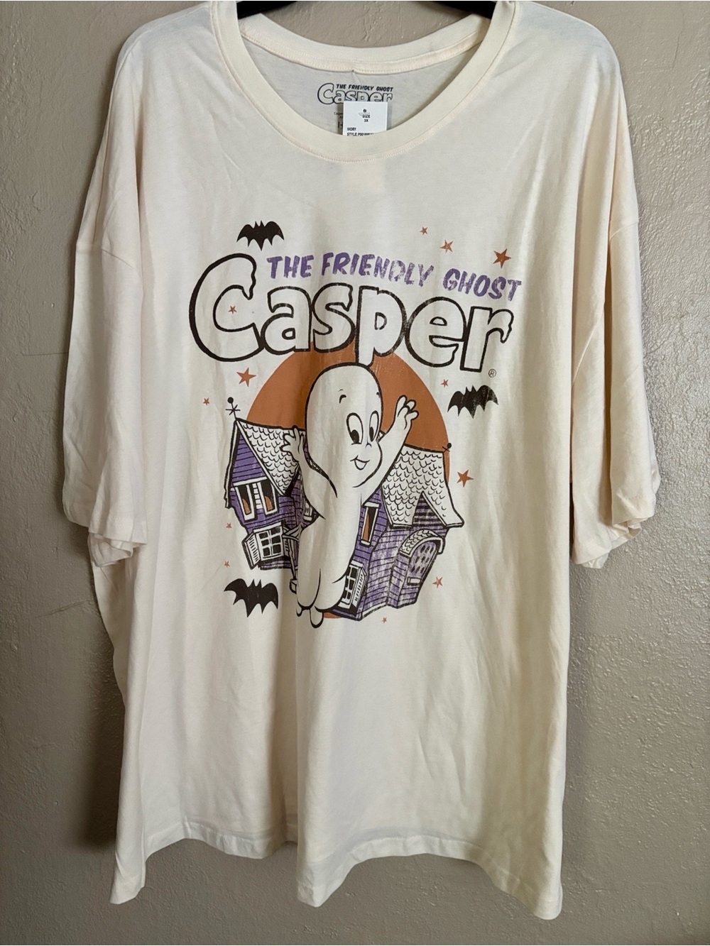Casper The Friendly Ghost Halloween T-shirt Women’s Size Plus 3X